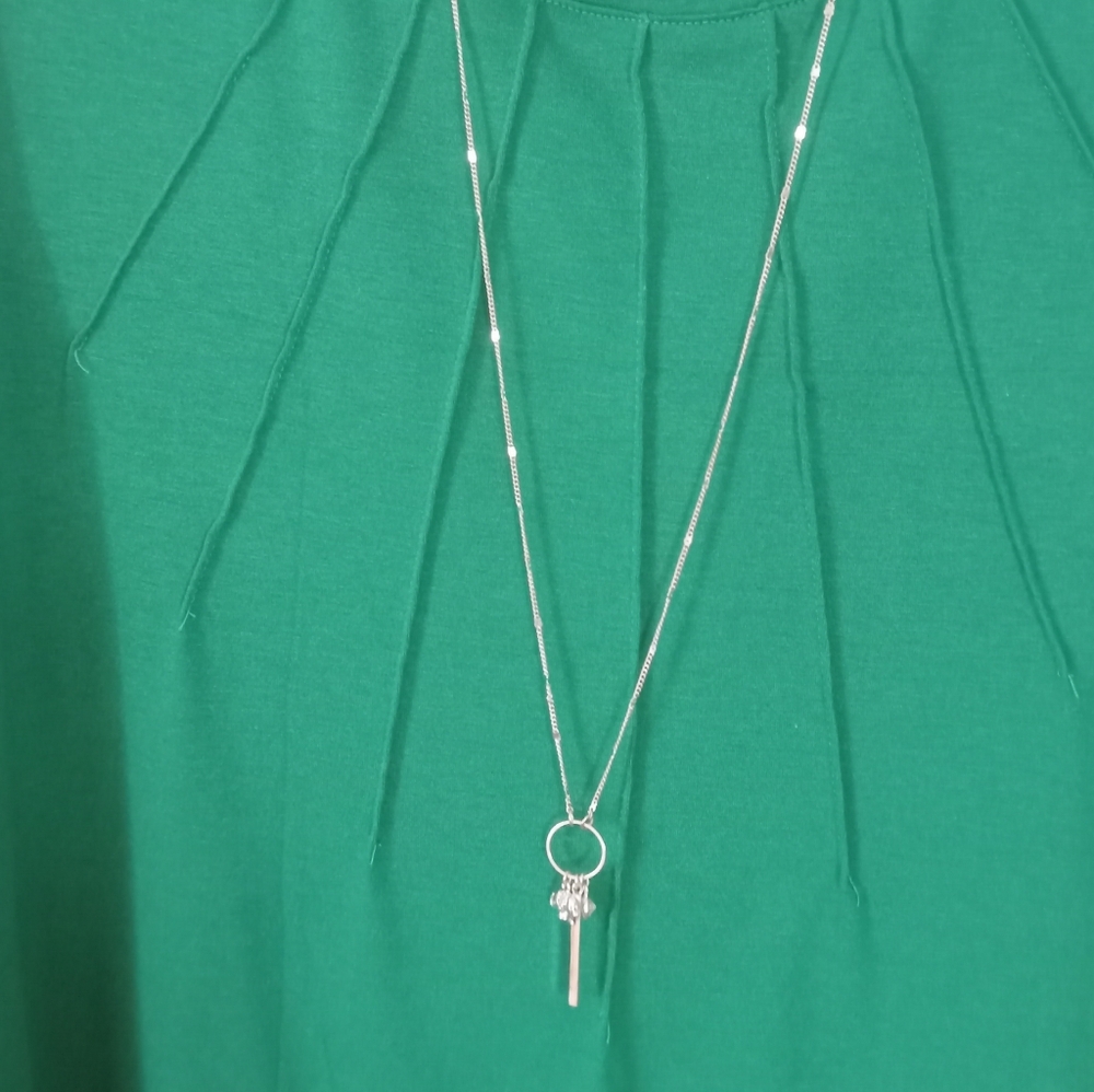 🥰 5/$25 - Silver Pendant Necklace